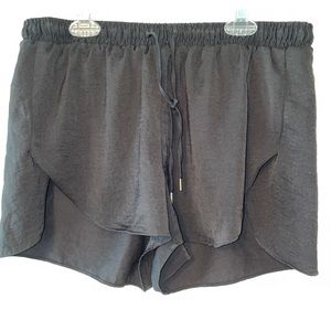 H&M Black Cloth Shorts